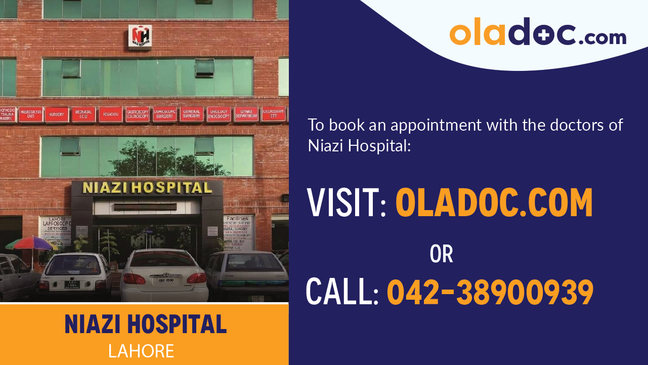 Book Appointment With Doctors at Niazi Hospital Lahore